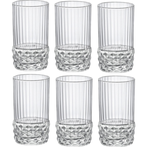 Bormioli Rocco Shotglazen America 20&apos;s - 80 ml - 6 stuks