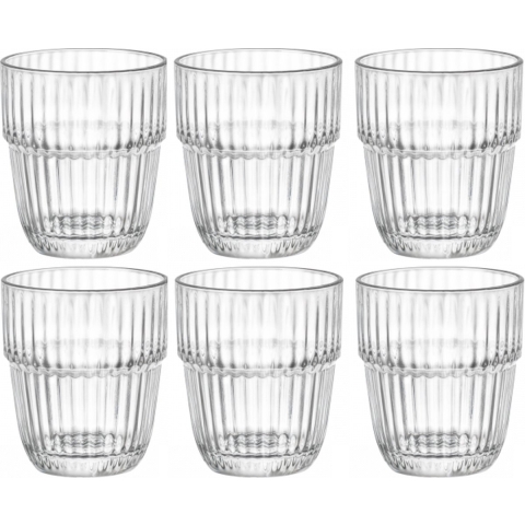 Bormioli Rocco Cocktailglazen / Whiskey Glazen / Waterglazen Barshine - 395 ml - 6 stuks