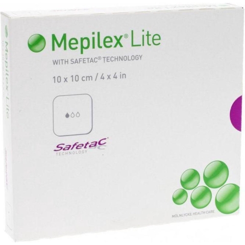 Mepilex Lite Schuimverband 10 x 10 cm | 5 stuks
