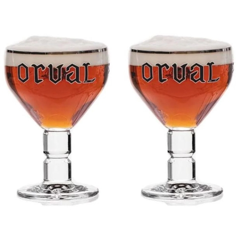 Orval Bierglazen - 330 ml - 2 stuks