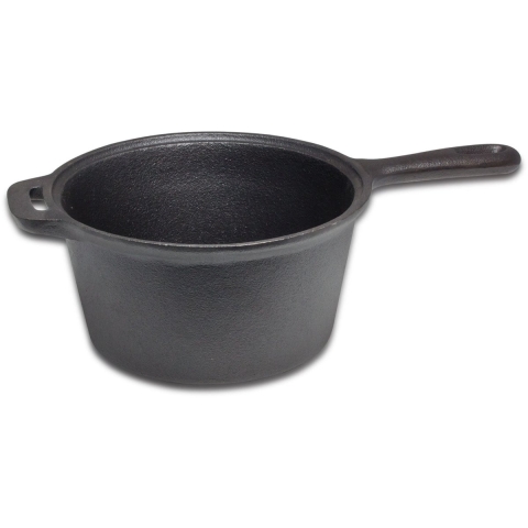 Blackwell Sauspan gietijzer / steelpan ø 18 cm - 1,5 liter - zonder anti-aanbaklaag