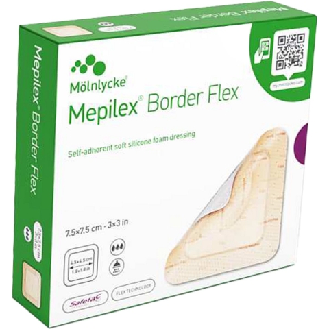Mepilex Border Flex 10 x 10 cm | 5 stuks