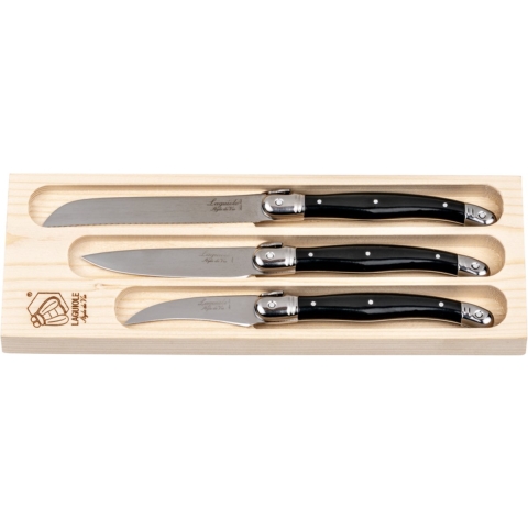 Laguiole Style de Vie Keukenmessen - Premium Line - 3-delig