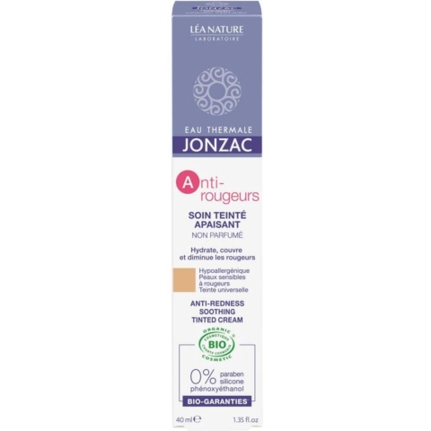 Jonzac Anti-Rougeurs Soothing Tinted Cream Bio | 40 ml