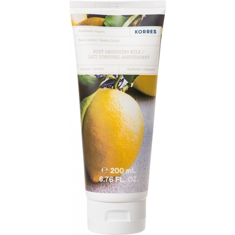 Korres Basil Lemon Body Smoothing Milk | 200 ml