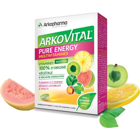 Arkovital Pure Energy Multivitaminen | 30 tabletten