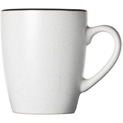 Cosy & Trendy Mokken Speckle Wit 350 ml - 6 stuks