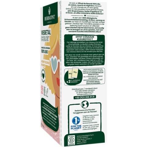 Herbatint Vegetal Color Honey Blonde Power | 100 g