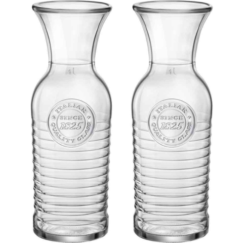 Bormioli Rocco Karaf Officina 1825 - 1 liter - 2 stuks