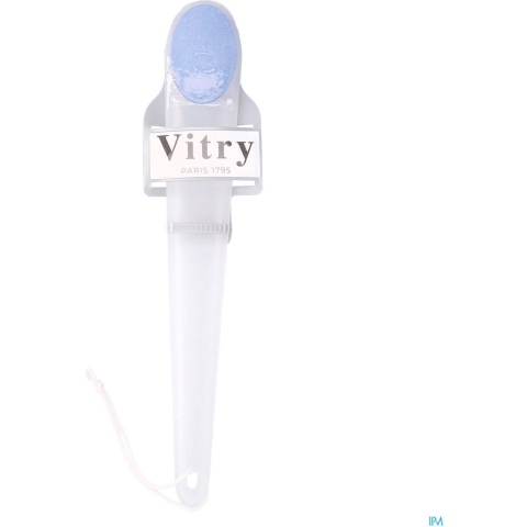 Vitry Voetrasp Keramiek XXL Blauw | 1 stuk