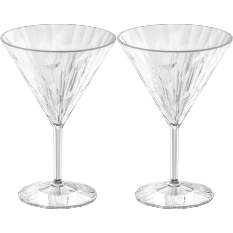 Koziol Cocktailglazen - Onbreekbaar Superglas - 250 ml - 2 stuks