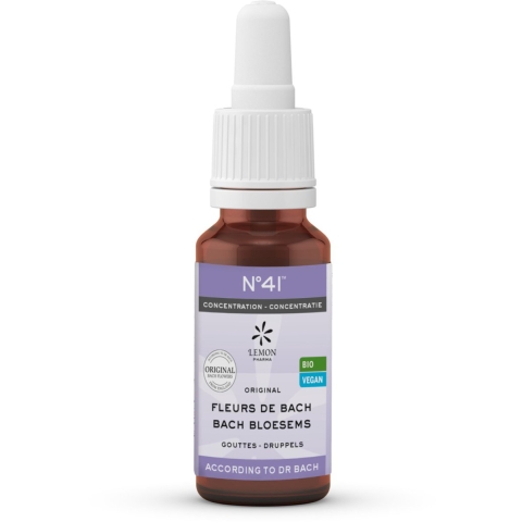 Bach Bloesems Original Nr. 41 Concentratie | 20 ml