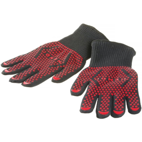 Hendi Ovenhandschoenen Glasvezel 30 cm - 2 Stuks