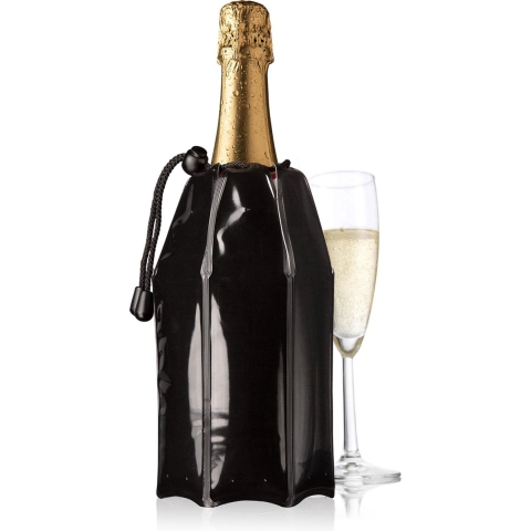 Vacu Vin Champagnekoeler Active Cooler - Sleeve - Zwart