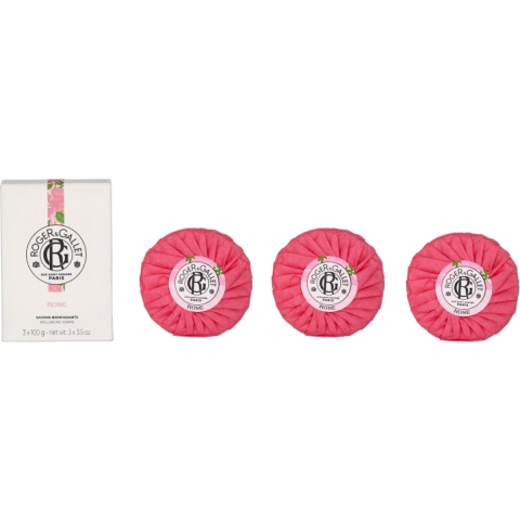 Roger&Gallet Rose Weldadige Zeep | 3 x 100 g