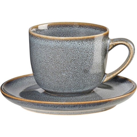 ASA Selection Espresso Kop en Schotel Saisons Denim 90 ml