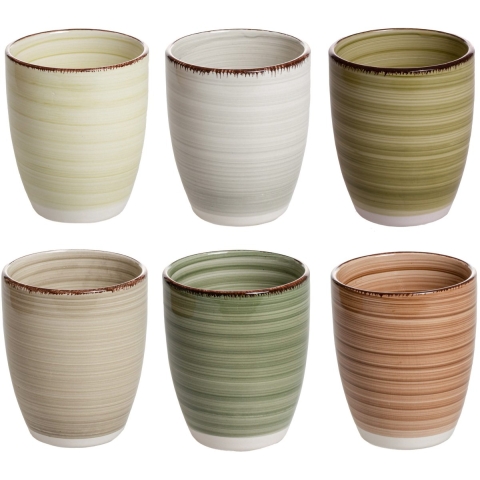 Studio Tavola Bekers Deep Forest 350 ml - 6 stuks