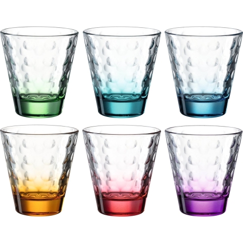 Leonardo Waterglazen optic - 215 ml - 6 stuks