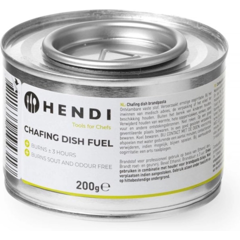 Hendi Brandpasta voor Chafing Dish - 200 gram - 12 stuks