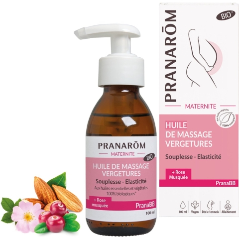 Pranarôm PranaBB Massageolie Striemen | 100 ml