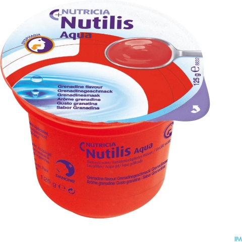 Nutilis Aqua Grenadine | 12 x 125 g