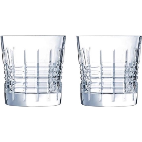 Cristal d&apos;Arques Whiskey Glazen Rendez-Vous - 320 ml - 2 stuks