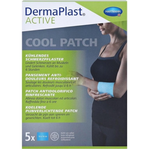 DermaPlast Active Cool Patch 10 x 14 cm | 5 stuks