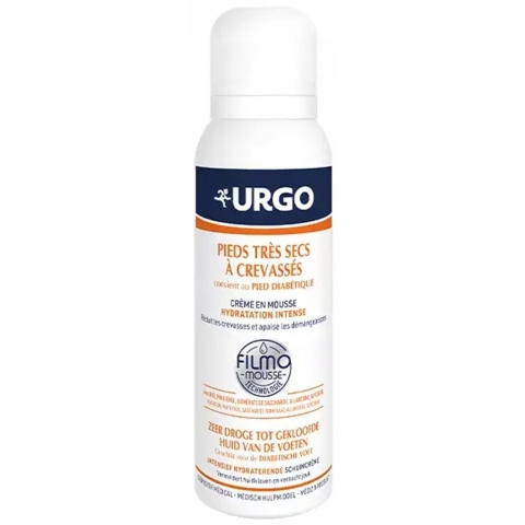 Urgo Zeer Droge tot Gekloofde Huid van de Voeten Schuimcrème | 125 ml