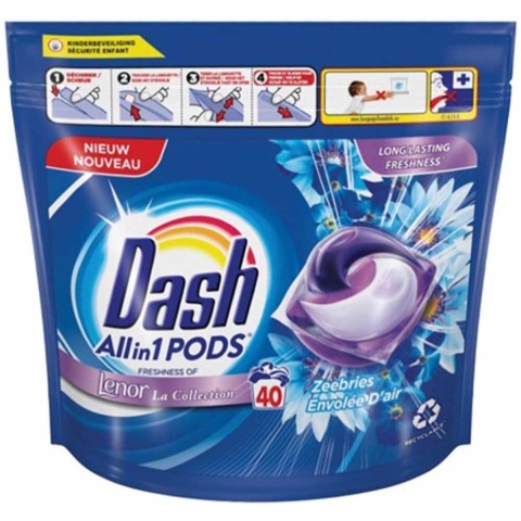 Dash Dash All-in-1 Pods Zeebries - 40 Wasbeurten