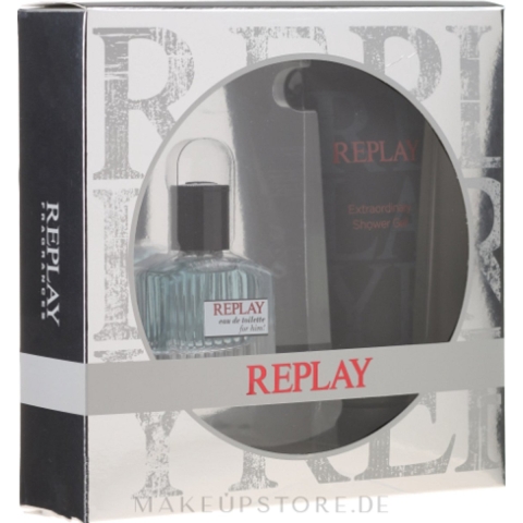 Replay Replay For Him EDT + Showergel