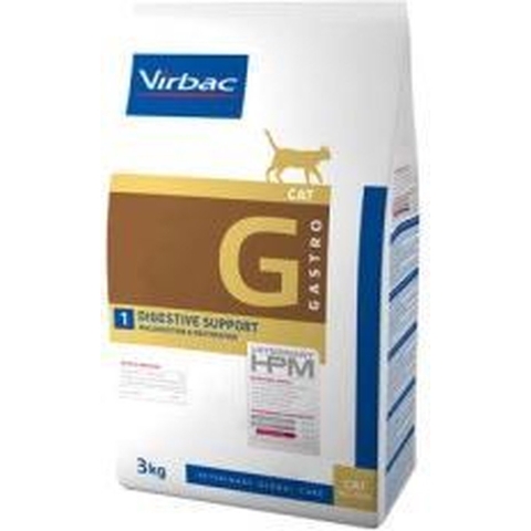 Virbac Veterinary HPM Cat Gastro Digestive Support G1 | 1,5 kg