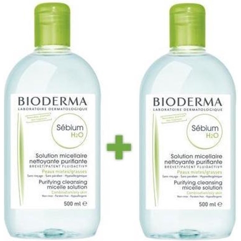 Bioderma Sébium H2O Micellaire Oplossing DUO | 2 x 500 ml PROMO