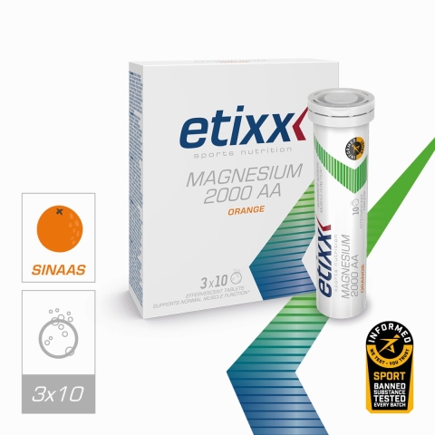 Etixx Magnesium 2000 AA | 30 bruistabletten