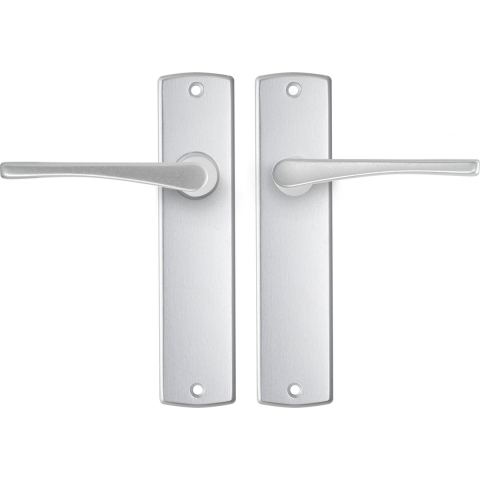 AXA | Binnendeurbeslag | Curve kruk | Vlinder | Aluminium