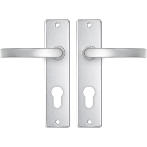 AXA | Binnendeurbeslag | Edge kruk | Blok | PC72 | Aluminium