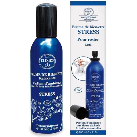 Elixirs&Co Relaxerende Welzijnsnevel Stress Bio | 100 ml
