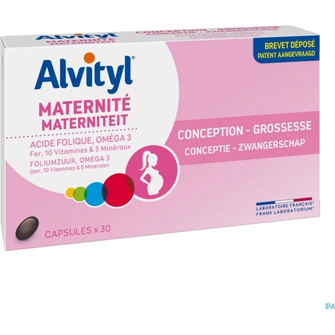 Alvityl Materniteit Conceptie&Zwangerschap | 30 capsules