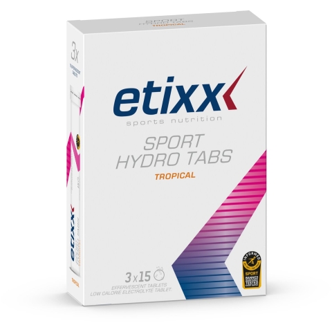 Etixx Sport Hydro Tab Tropical | 3 x 15 bruistabletten