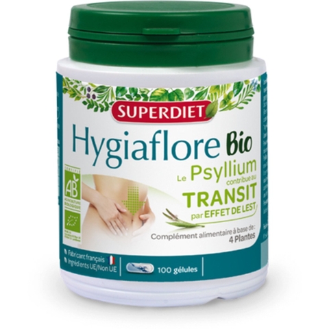Superdiet Hygiaflore Psyllium | 100 capsules