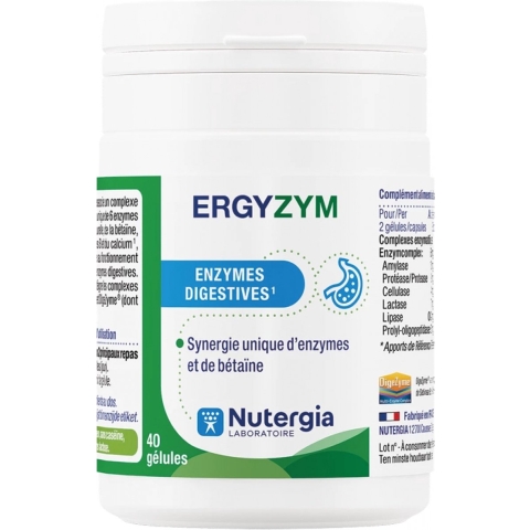 Nutergia Ergyzym | 40 capsules