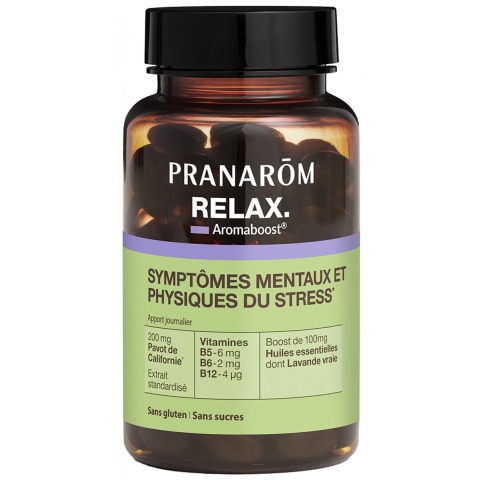 Pranarôm Aromaboost Relax | 60 capsules