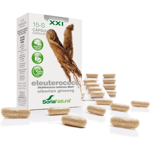 Soria 15-S Eleutherococcus XXI | 30 capsules