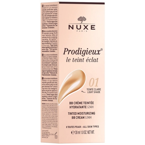 Nuxe Prodigieux Getinte Hydraterende BB Crème 01 Light Shade | 30 ml