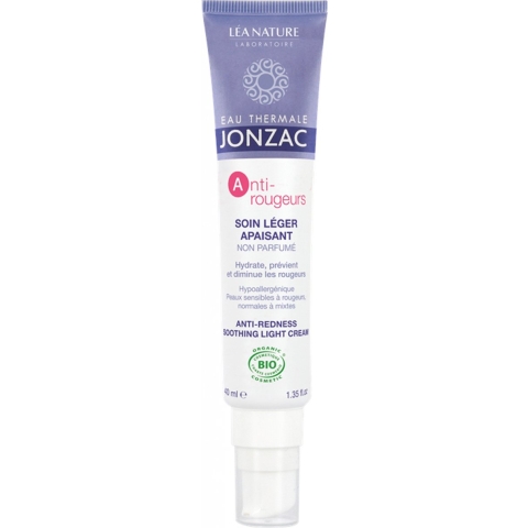 Jonzac Anti-Rougeurs Soothing Light Cream Bio | 40 ml