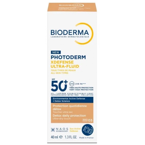 Bioderma Photoderm Xdefense Ultra-Fluid SPF 50+ 03 | 40 ml