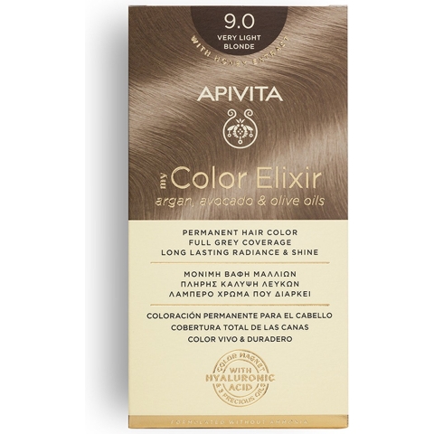 Apivita My Color Elixir 9.0 Zeer Lichtblond | 1 stuk
