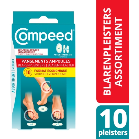 Compeed Blarenpleisters Assortiment | 10 stuks PROMO