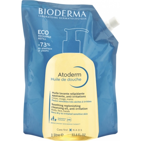 Bioderma Atoderm Doucheolie Navulling | 1 l