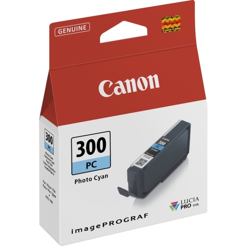 Canon PFI-300 PC inktcartridge foto cyaan