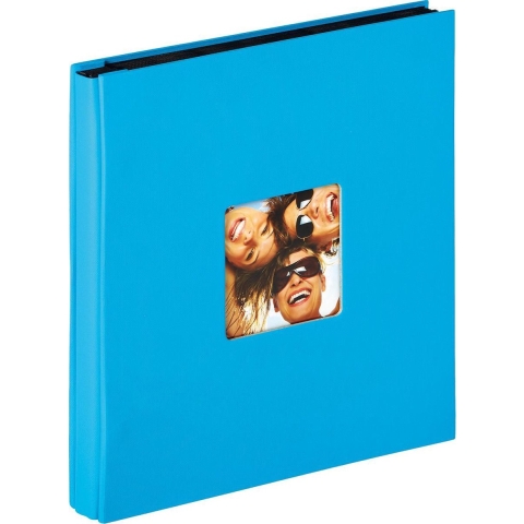 WALTHER DESIGN Walther Fun Slip-in Oceaanblauw 31x33cm Fotoalbum EA-110-U Insteekalbum